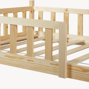 Hausbett Hesel mit Rausfallschutz [en.casa]
