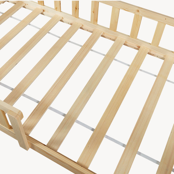 Hausbett Hesel mit Rausfallschutz [en.casa]