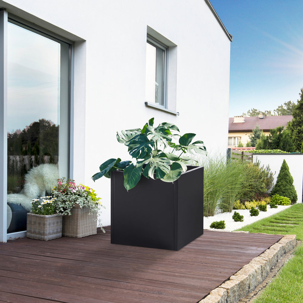 Pflanzkübel Vaargel Stahl [casa.pro]