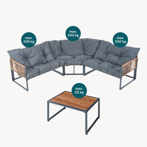 Loungeset Karg [casa.pro]