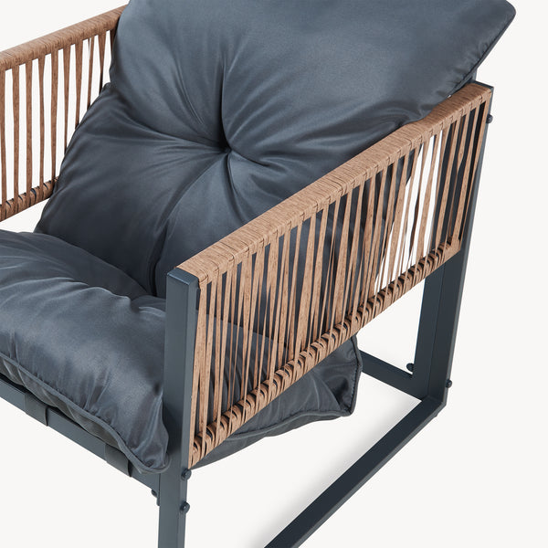 Loungeset Karg 4-tlg. [casa.pro]
