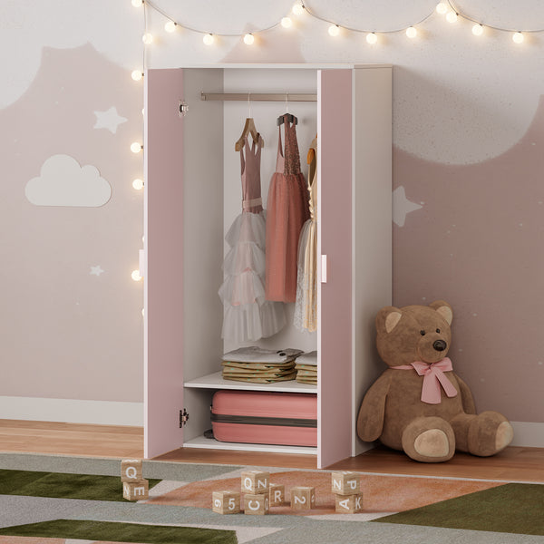 Kinderkleiderschrank Sandnes 123x60x40 cm [en.casa]