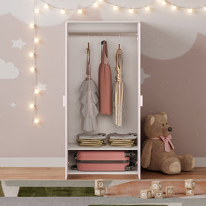 Kinderkleiderschrank Sandnes 123x60x40 cm [en.casa]
