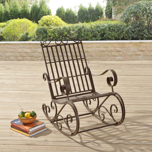 Schaukelstuhl Geraldton 92 x 59 x 90c m versch. Farben en.casa