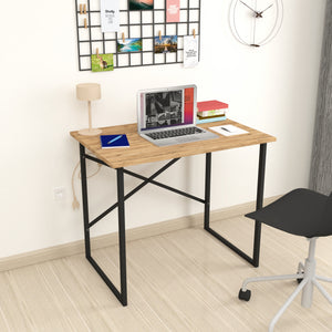 Schreibtisch Tjeldsund 74x90x60 cm in versch. Farben [en.casa] - premiumXL