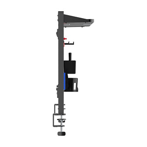 Schreibtisch-Organizer Virvik zum Anklemmen 117x73 cm Stahl [en.casa]