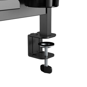 Schreibtisch-Organizer Virvik zum Anklemmen 117x73 cm Stahl [en.casa]