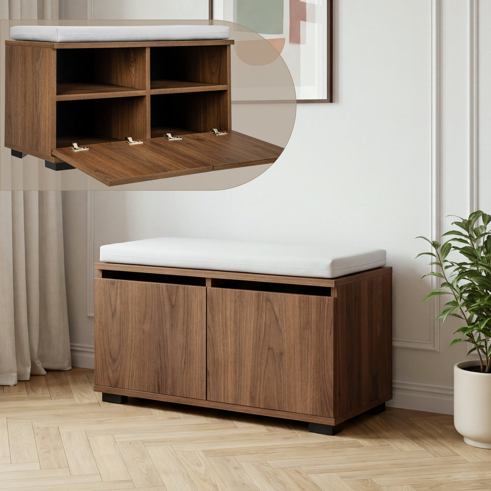 Schuhbank Brande [en.casa]
