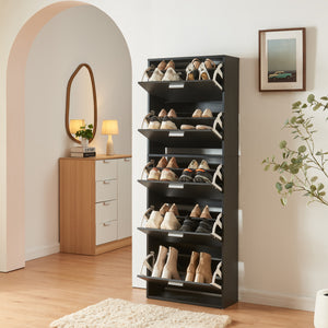 Schuhschrank Sykkylven [en.casa] - premiumXL