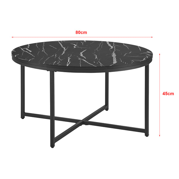 Couchtisch Uppvidinge 45x80cm in versch. Farben [en.casa]