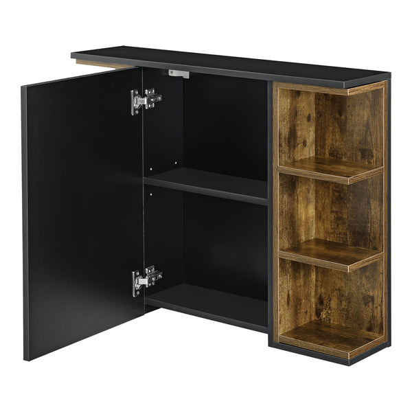 Badezimmerschrank Harstad 64x80x20 cm versch Farben en.casa