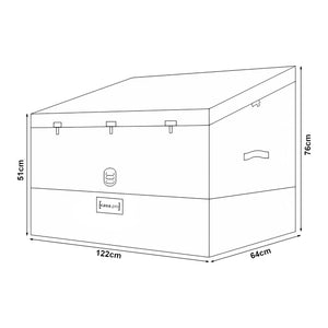 Aufbewahrungsbox Alanno Stahl [casa.pro]