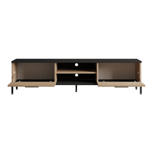 Fernsehtisch Lempäälä mit 2 Ablagefächern 160 x 35 x 39 cm in versch. Farben [en.casa]
