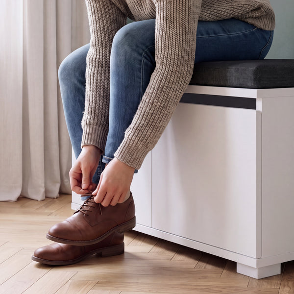 Schuhbank Brande [en.casa]