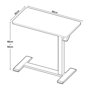 Höhenverstellbarer Laptoptisch Klirg [en.casa]