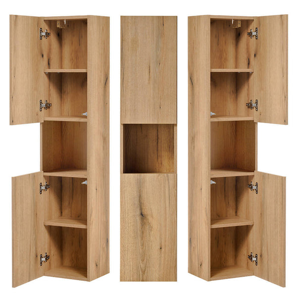 Waschtisch Skelbolu mit Hochschrank [en.casa]