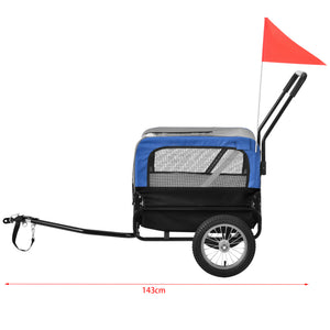 Fahrradanhänger Max. 20 kg Hunde Transport Wetterfest pro.tec