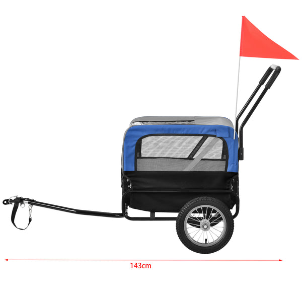 Fahrradanhänger Max. 20 kg Hunde Transport Wetterfest pro.tec