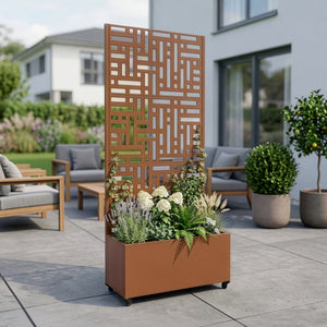 Trennwand Bernalda mit Blumenkasten [casa.pro]