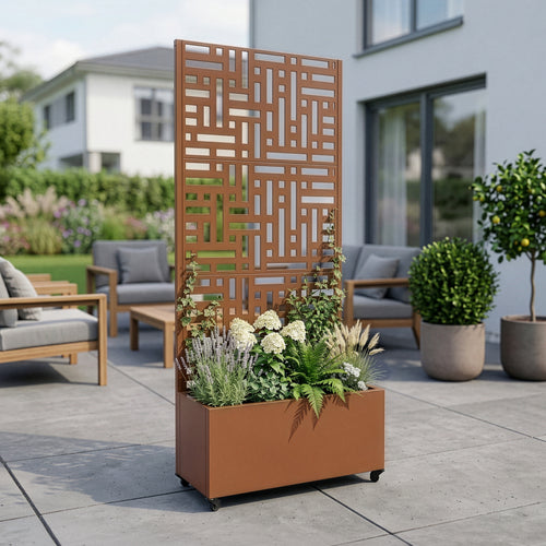 Trennwand Bernalda mit Blumenkasten [casa.pro]