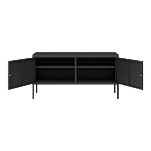 Sideboard Pyhtää 118x40x60cm Stahl [en.casa]