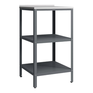 Outdoor Standregal Bolognano 92x50x50 cm [casa.pro]