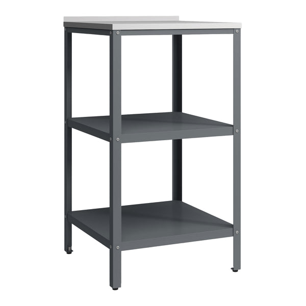 Outdoor Standregal Bolognano 92x50x50 cm [casa.pro]