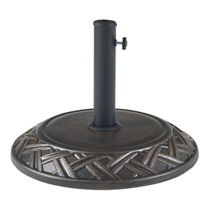 Sonnenschirmständer Bisegna Beton Ø50x7cm 25 kg [casa.pro]