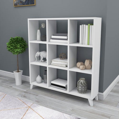 Standregal Svedala 88x88x20 cm [en.casa]
