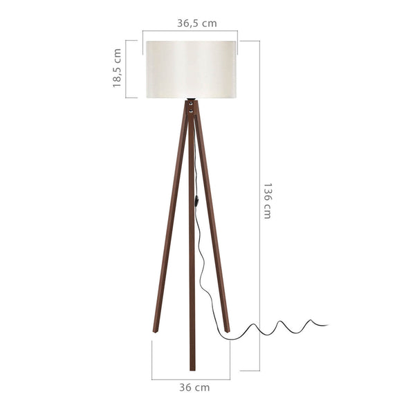 Stehleuchte Rochester E27 in verschiedenen Farben [lux.pro]