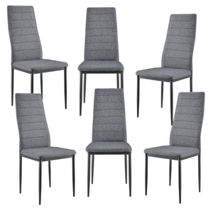 Stuhl Lidköping Grau in versch. Sets en.casa - premiumXL