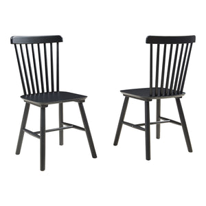 Esszimmerstuhl Karmoy 2er Set Holz [en.casa]