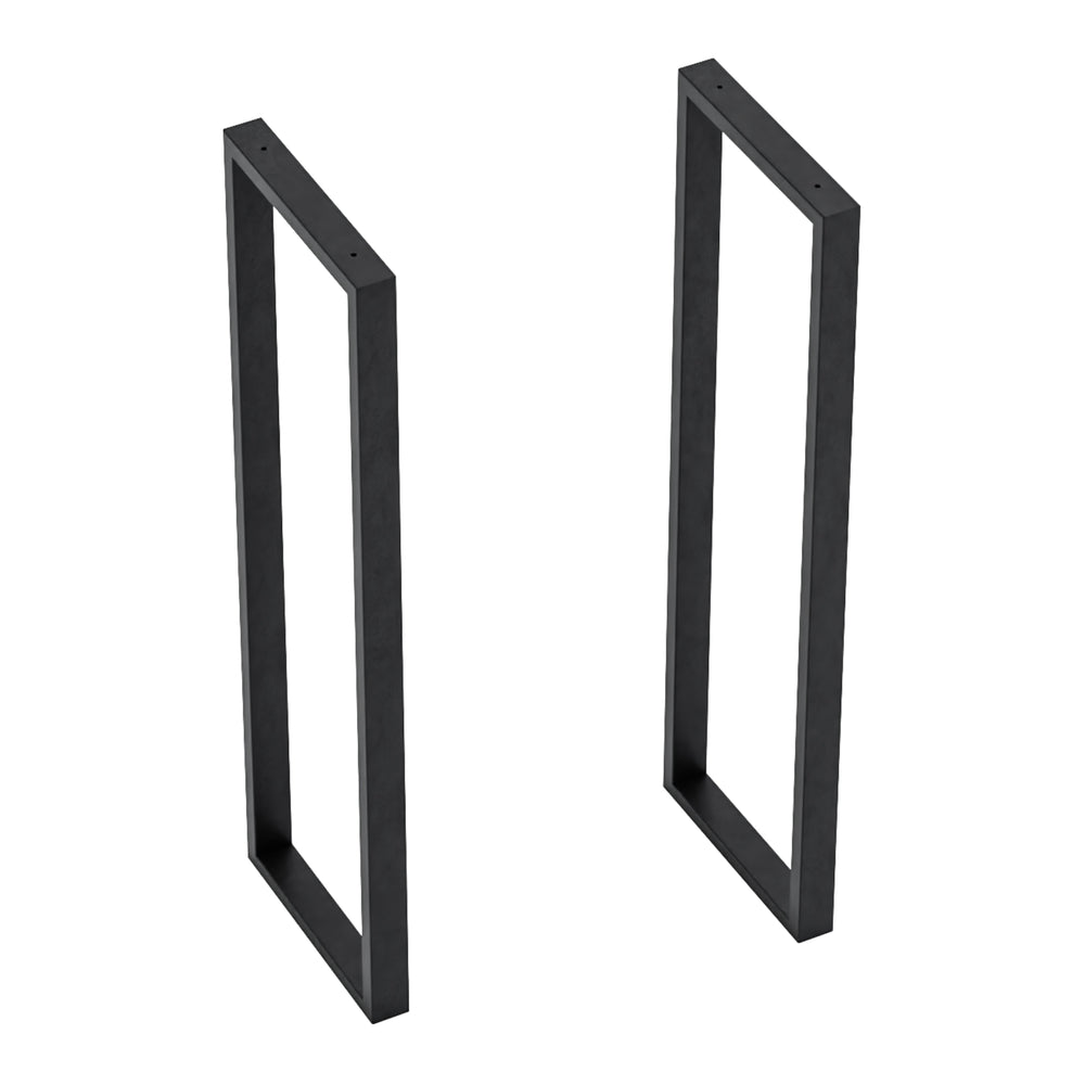 Tischgestell Kauniainen 2er Set Stahl 87x27 cm [en.casa]
