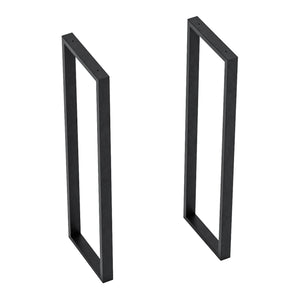 Tischgestell Kauniainen 2er Set Stahl 87x27 cm [en.casa]