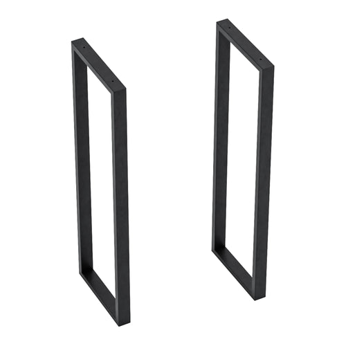 Tischgestell Kauniainen 2er Set Stahl 87x27 cm [en.casa]