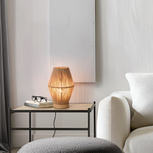 Tischleuchte Arundel 1xE27 Holzoptik/Natur [lux.pro] - premiumXL