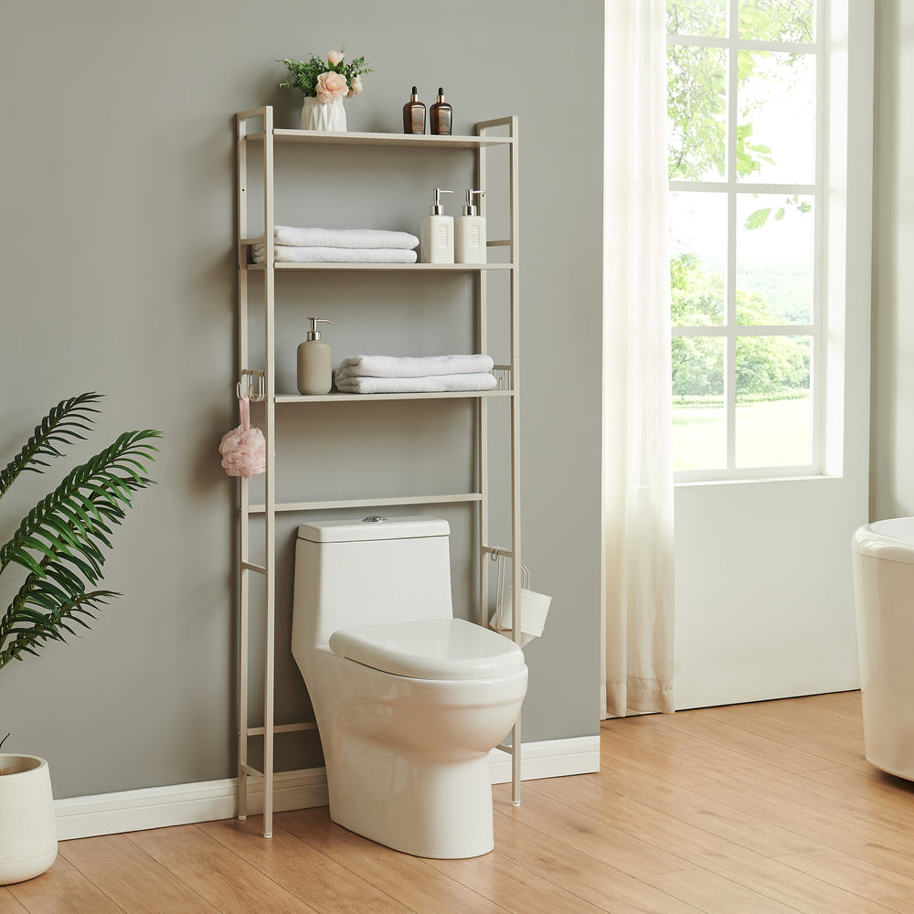 Toilettenregal Ljukhobro 164x64x20 cm [en.casa]