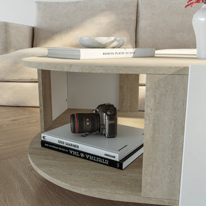 Couchtisch Klipsari 75x75x40 cm [en.casa]