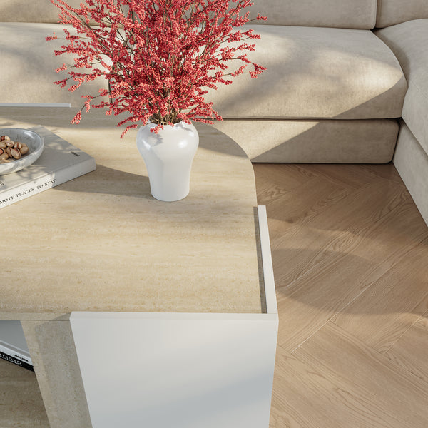 Couchtisch Klipsari 75x75x40 cm [en.casa]