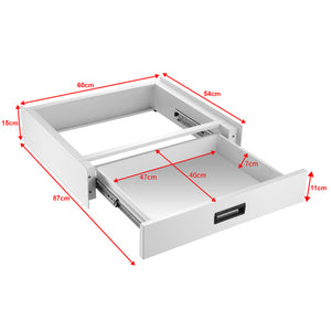 Verbindungsrahmen für Waschmaschine/Trockner versch. Modelle [en.casa]