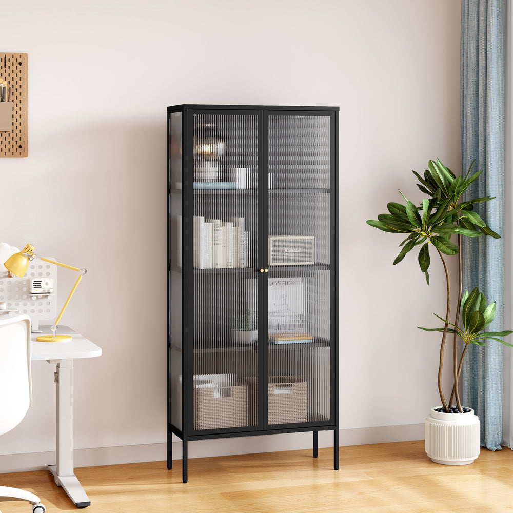 Vitrinenschrank Vinterhavn [en.casa]