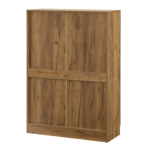 Vitrinenschrank Sorø 80x31x115cm in versch. Farben [en.casa]