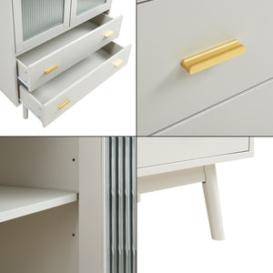 Vitrinenschrank Susa [en.casa]