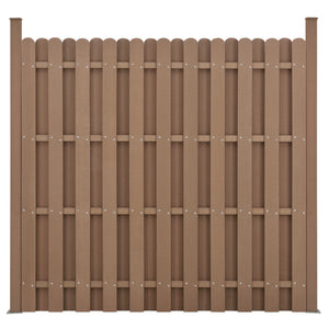 WPC Gartenzaun 185x193 cm [neu.holz]