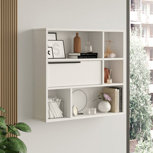 Wandregal Vesanto 90x22x81 cm [en.casa]