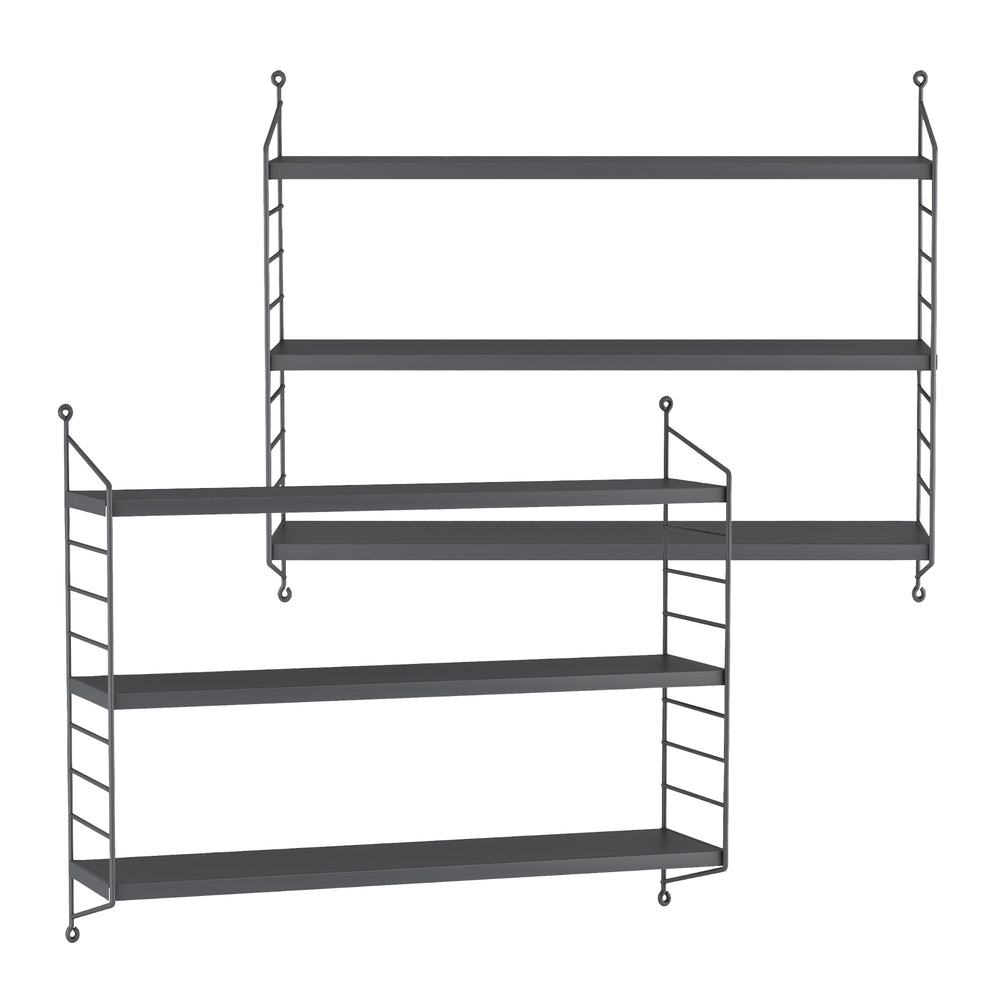 Modulares Wandregal Strängnäs [en.casa] - premiumXL
