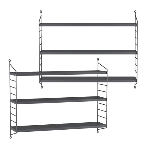 Modulares Wandregal Strängnäs [en.casa] - premiumXL