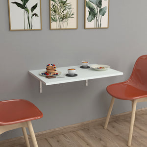 Wandklapptisch Klepp 72x45cm Weiß [en.casa] - premiumXL