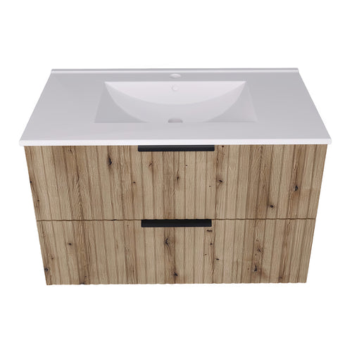 Waschtisch mit Waschbecken Veppenssan [en.casa]