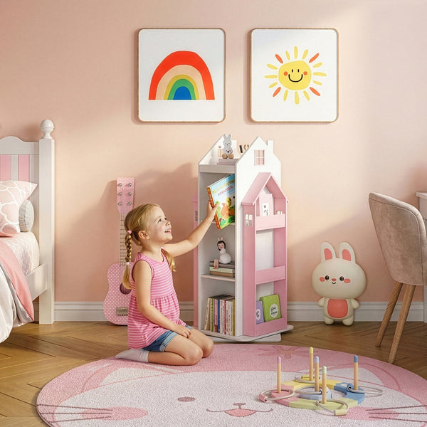Drehbares Kinderregal Vipsali 108x40x40 cm [en.casa]